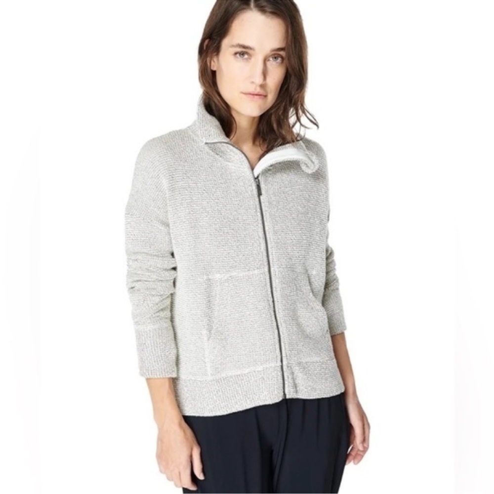 Sweaty Betty Restful Boucle Full Zip Sweater